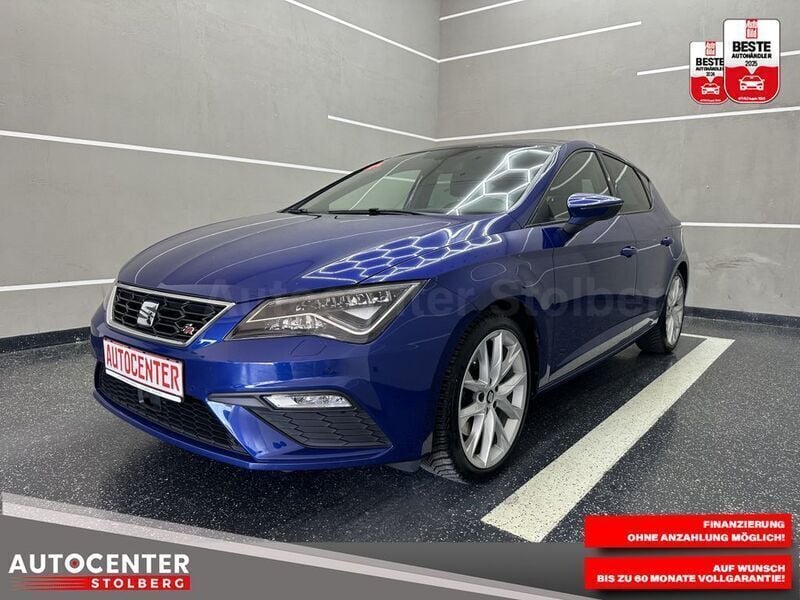 Blau Gebraucht 2017 Seat Leon FR Limousine | 15.490 € (Fairer Preis) - Bild 1/3