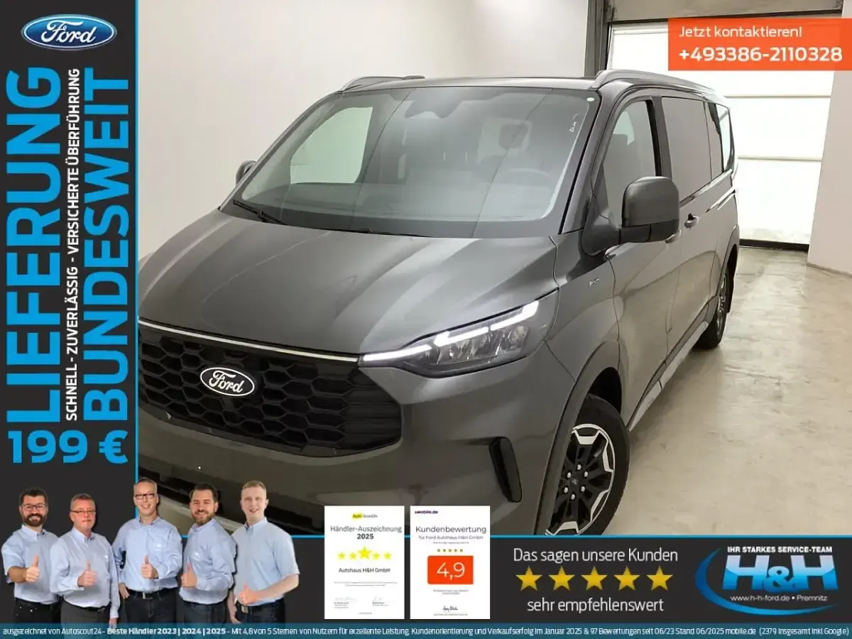Käytetty Ford Tourneo Custom Active 170 HP (125 kW) 2025 Van