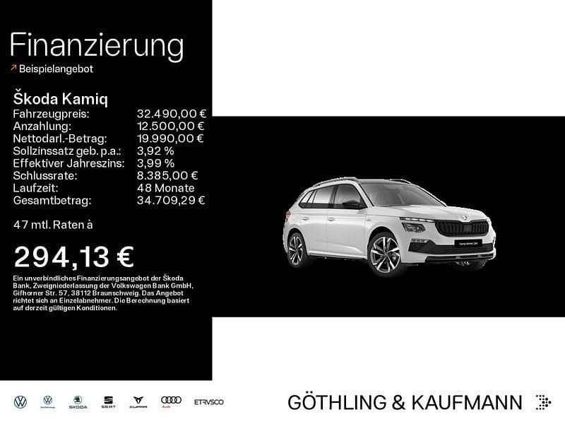 Metallic Neu 2025 Skoda Kamiq Monte Carlo SUV | 32.490 € (Teuer) - Bild 1/4