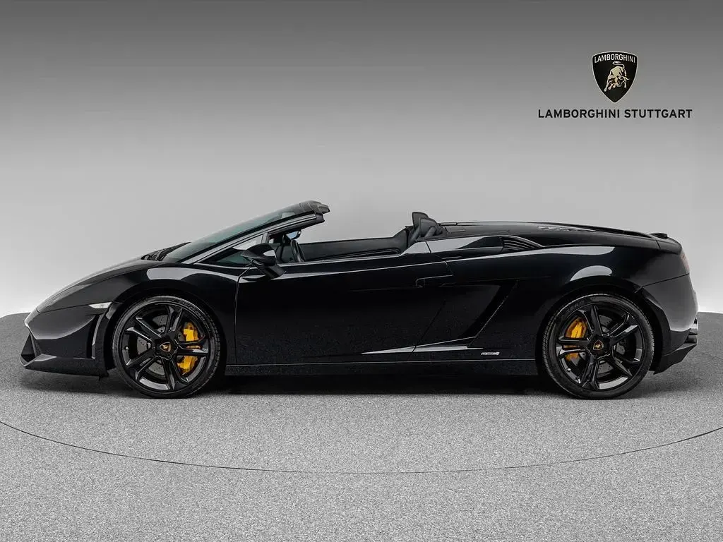 Gebraucht Lamborghini Gallardo 560 PS (411 kW) 2010 Schwarz Cabrio