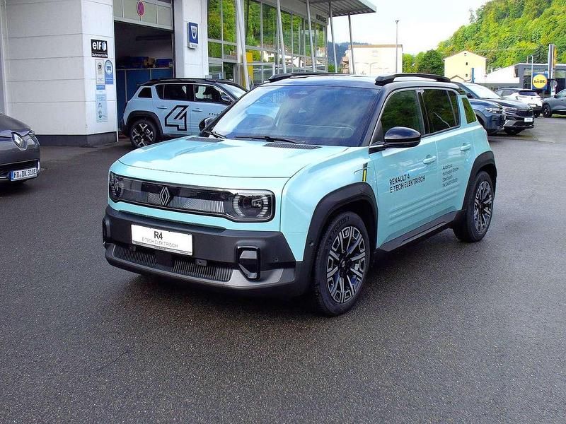 Hautsdefrancegrün, black pe Neu 2025 Renault 4 E-Tech Iconic SUV | 39.830 € (Teuer) - Bild 1/4