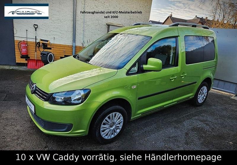 Gebraucht VW Caddy 102 PS (75 kW) 2014 Grün Van / Kleinbus