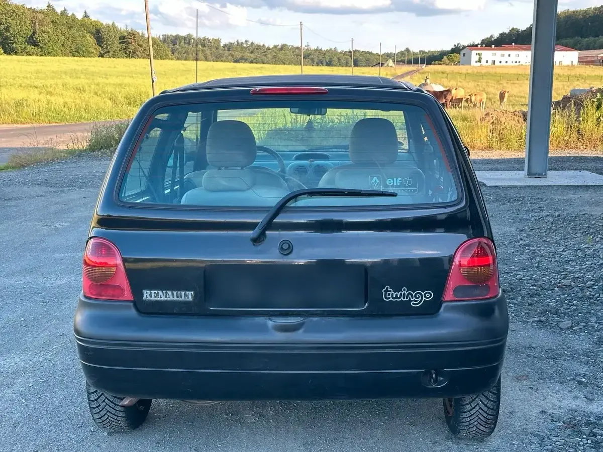 Gebraucht Renault Twingo 58 PS (42 kW) 2003 Schwarz Kleinwagen