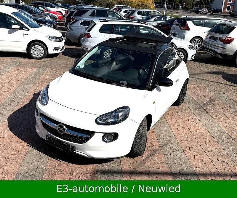 Gebraucht Opel Adam 101 PS (74 kW) 2018 Schneeweiss/olympic/summit white (metallic) Kleinwagen