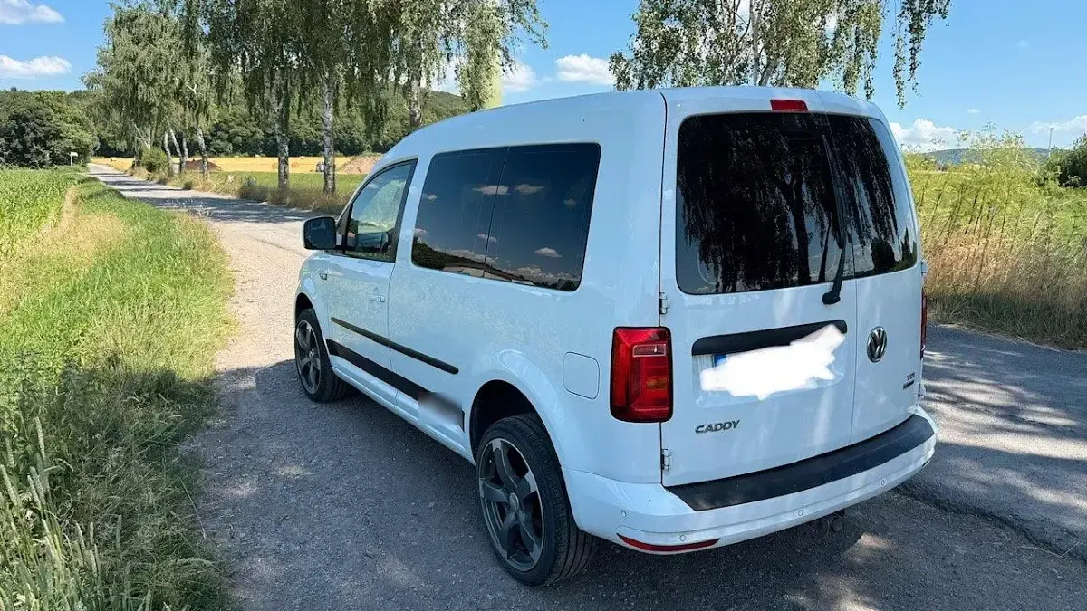 Gebraucht VW Caddy 170 PS (125 kW) 2017 Weiß Van / Kleinbus