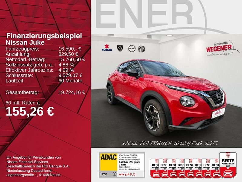 Gebraucht Nissan Juke Style Edition 114 PS (83 kW) 2023 Rot SUV