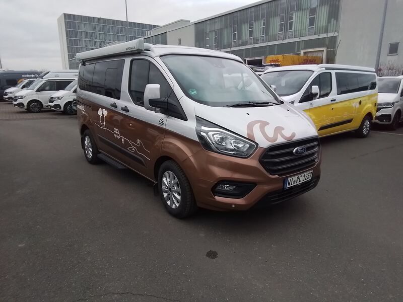 Gebraucht Ford Transit Custom Nugget 185 PS (136 kW) 2022 Silber Van / Kleinbus