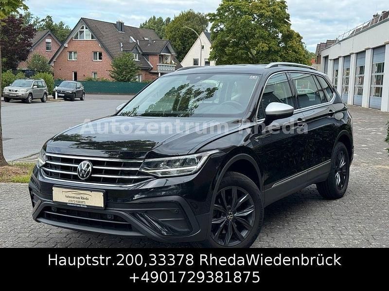 Schwarz Gebraucht 2022 VW Tiguan Allspace Life SUV | 19.900 € (Superpreis) - Bild 1/4