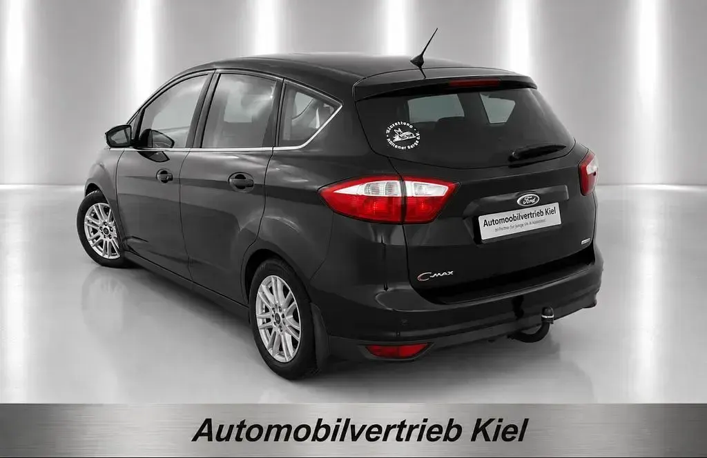 Gebraucht Ford C-MAX Titanium 125 PS (91 kW) 2015 Schwarz Van / Kleinbus