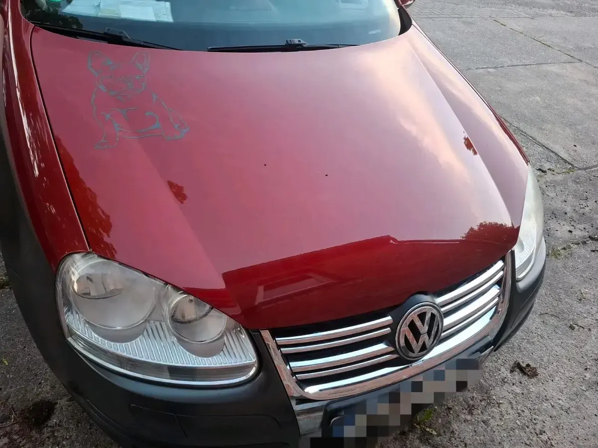 Gebraucht VW Golf V 102 PS (75 kW) 2007 Rot Kombi