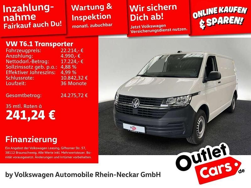 Usata VW Transporter 150 CV (110 kW) 2020 Bianco Furgone