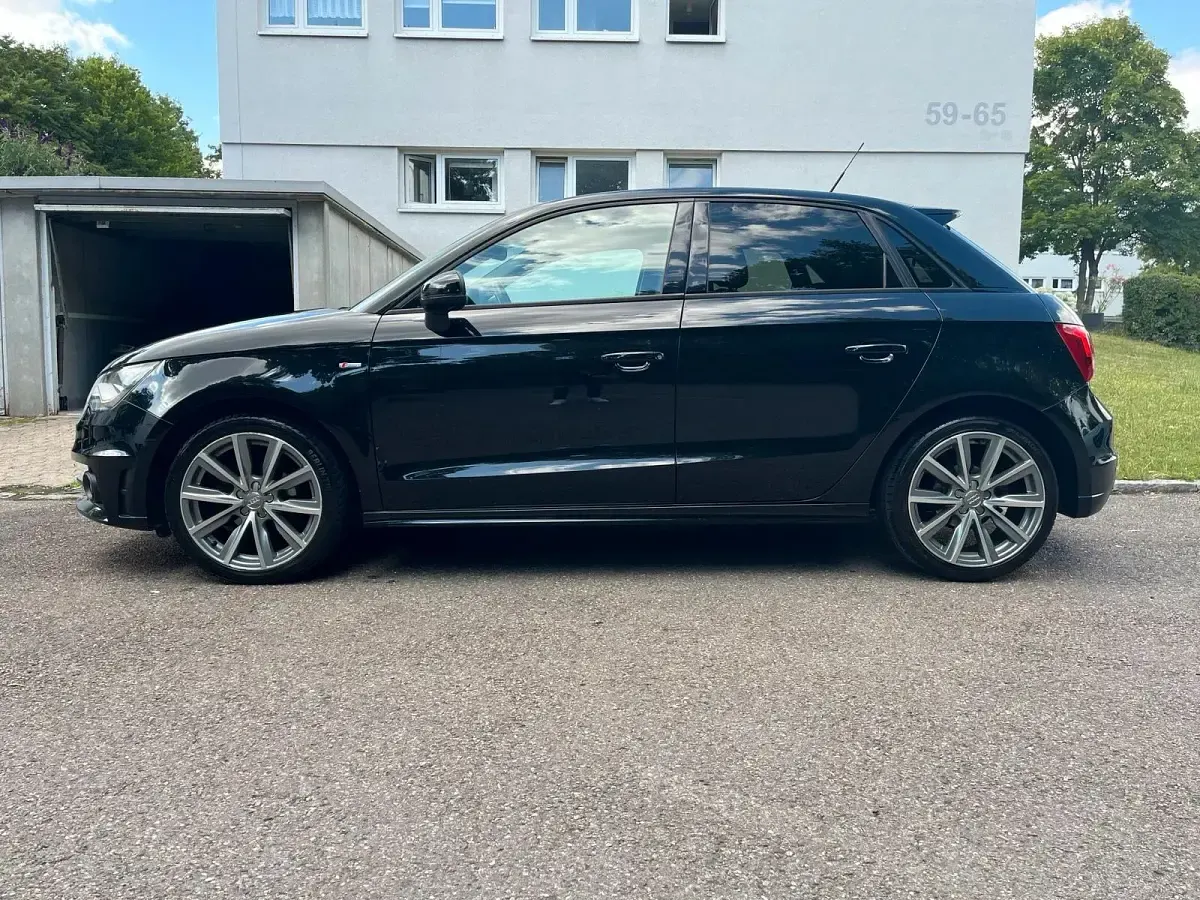 Gebraucht Audi A1 Sportback S-Line 86 PS (63 kW) 2014 Schwarz Kleinwagen