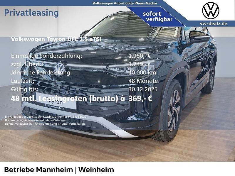 Schwarz Neu 2025 VW Tayron Life SUV | 54.859 € - Bild 1/3
