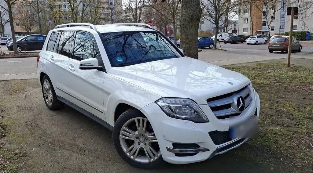 Gebraucht Mercedes GLK220 170 PS (125 kW) 2013 Weiß SUV