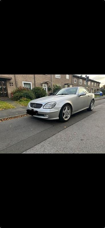 Silber Gebraucht 2002 Mercedes SLK200 Cabrio | 3.999 € (Superpreis) - Bild 1/4