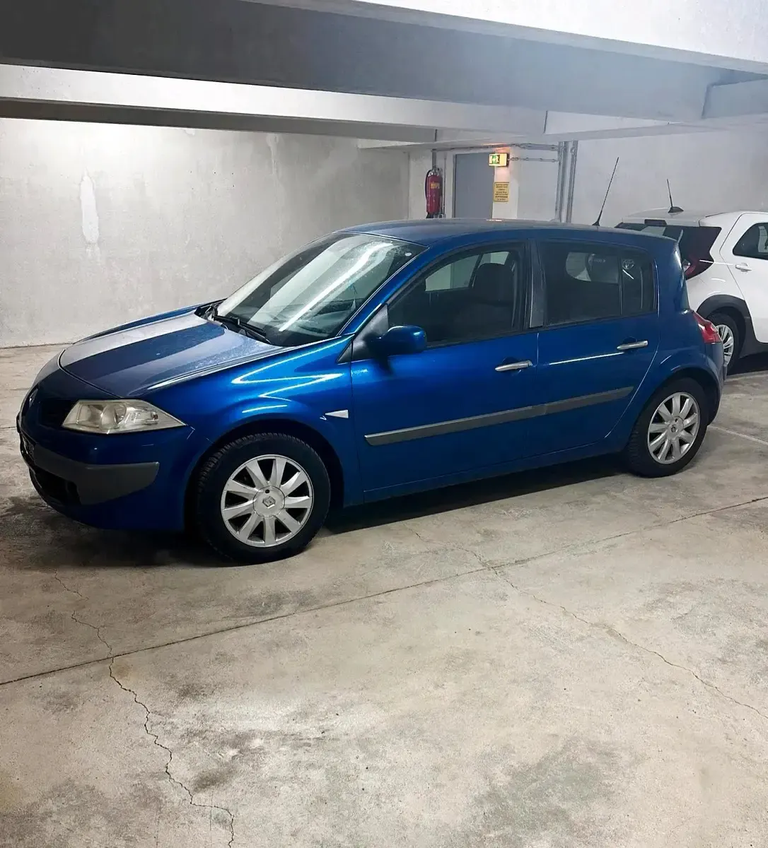 Gebraucht Renault Mégane 2008 Blau Kleinwagen
