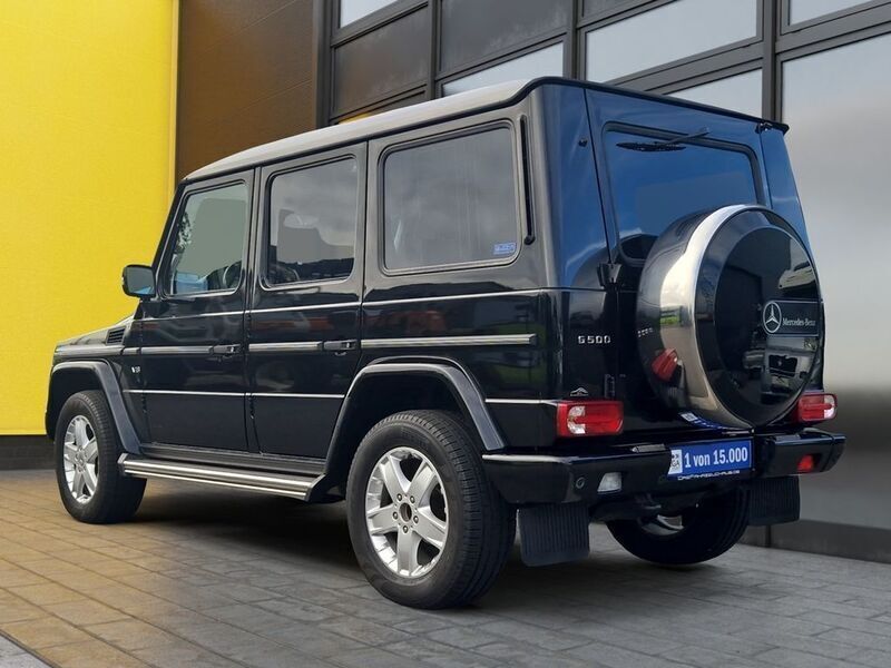 Gebraucht Mercedes G500 296 PS (217 kW) 2005 Obsidianschwarz (metallic) SUV
