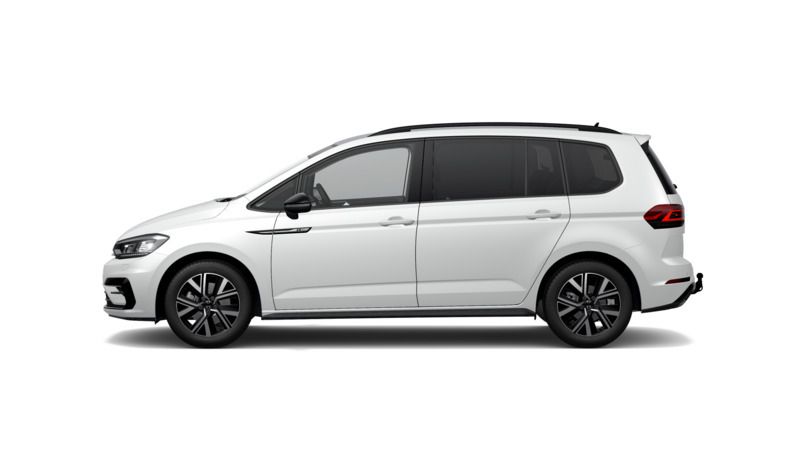Gebraucht VW Touran Highline 150 PS (110 kW) 2023 Pure white Van / Kleinbus