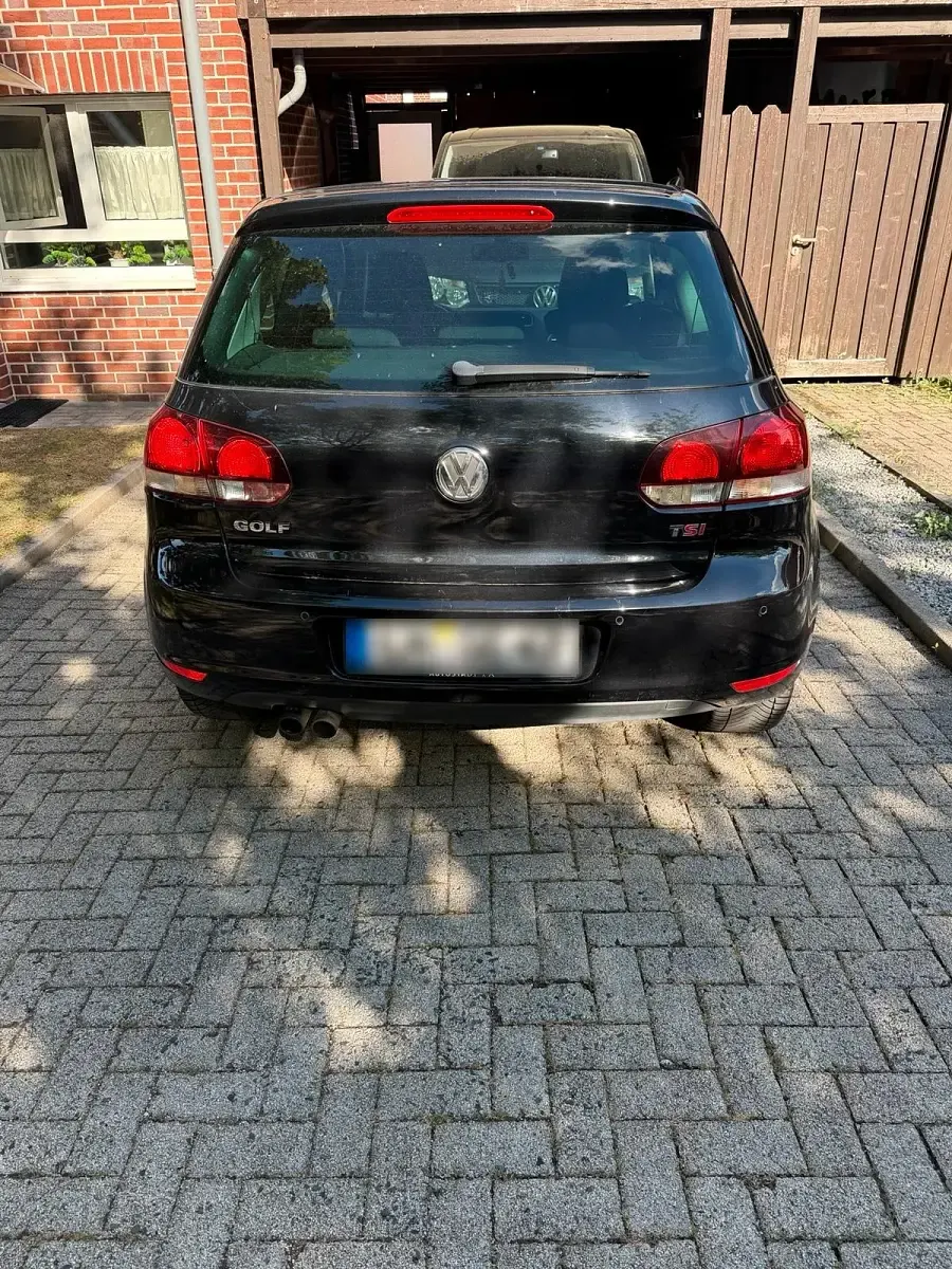 Gebraucht VW Golf VI Highline 160 PS (117 kW) 2009 Schwarz Kleinwagen