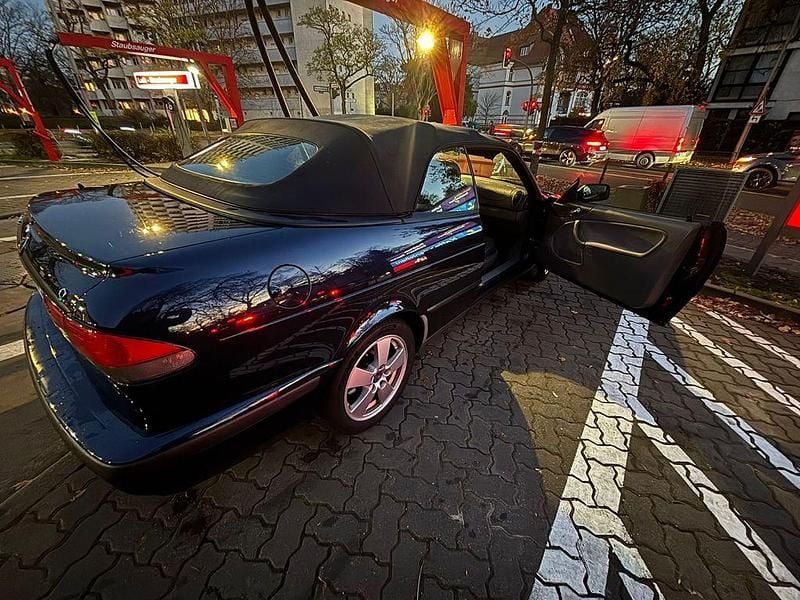 Blau Gebraucht 1999 Saab 9-3 Cabriolet Cabrio | 4.850 € (Fairer Preis) - Bild 1/4