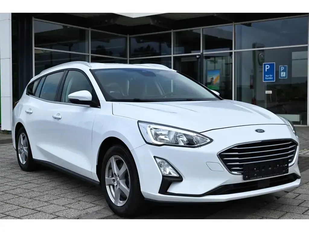 Gebraucht Ford Focus Sport 125 PS (91 kW) 2019 Frostweiß Kombi