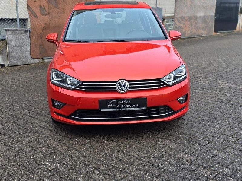 Gebraucht VW Golf Sportsvan Highline 150 PS (110 kW) 2015 Rot Van / Kleinbus