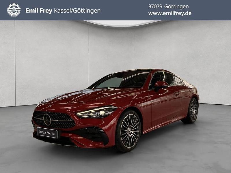 Rot Gebraucht 2024 Mercedes CLE220 Premium Coupé | 49.730 € (Guter Preis) - Bild 1/4