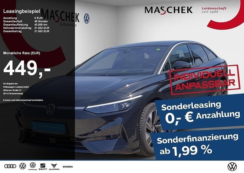 Grenadillschwarz Gebraucht 2024 VW ID.7 Pro Limousine | 42.840 € (Superpreis) - Bild 1/4