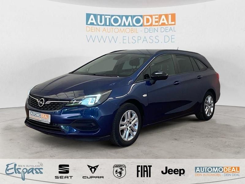 Blau Gebraucht 2022 Opel Astra Edition Kombi | 15.475 € (Guter Preis) - Bild 1/4