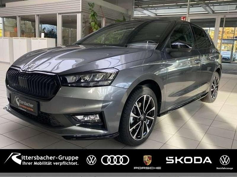 Grau (graphitegrau metallic) Neu 2025 Skoda Fabia Monte Carlo Kleinwagen | 24.691 € (Etwas zu teuer) - Bild 1/4