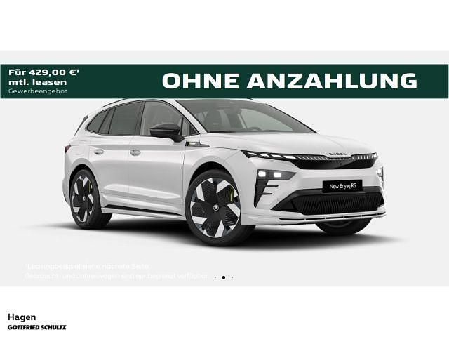 Weiß Neu 2025 Skoda Enyaq iV RS SUV | 63.730 € - Bild 1/4