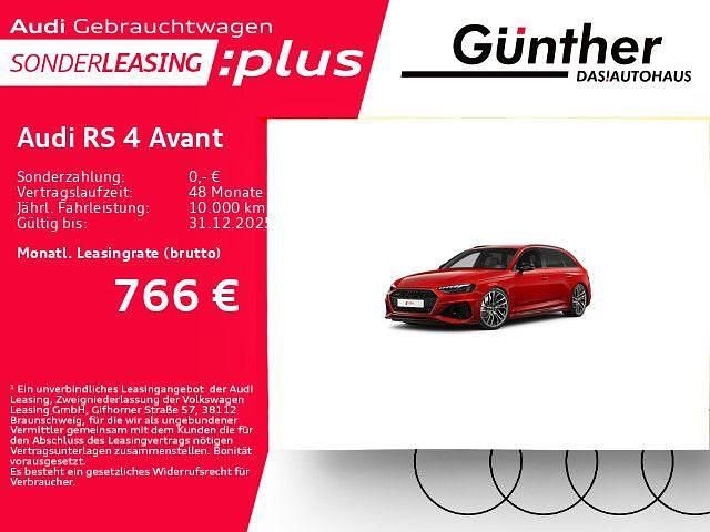 Rot Gebraucht 2024 Audi RS4 Ambiente Kombi | 77.989 € (Fairer Preis) - Bild 1/4