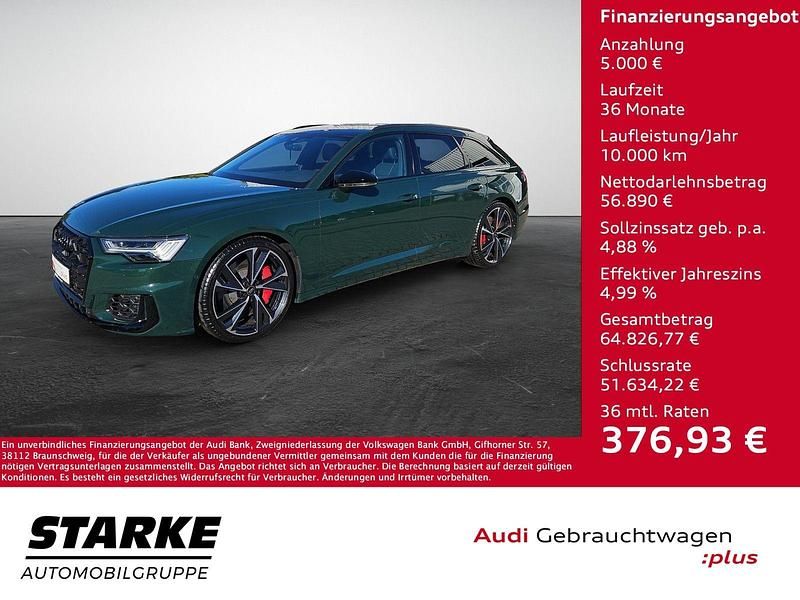 Gebraucht Audi S6 Ambiente 344 PS (253 kW) 2022 Grün (goodwoodgrün perleffekt) Kombi