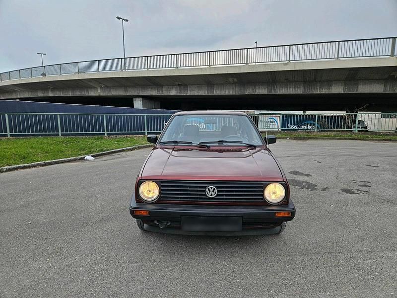 Gebraucht VW Golf II 55 PS (40 kW) 1991 Rot Kleinwagen