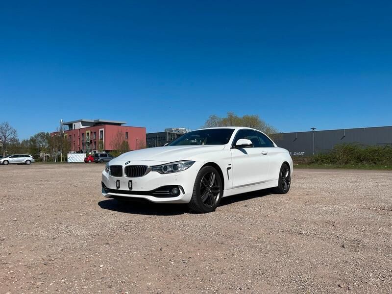 Weiß Gebraucht 2014 BMW 428 Luxury Line Cabrio | 18.000 € (Guter Preis) - Bild 1/4