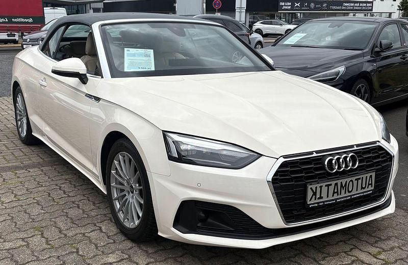 Weiß Gebraucht 2022 Audi A5 Cabriolet Basis Cabrio | 34.990 € (Fairer Preis) - Bild 1/4