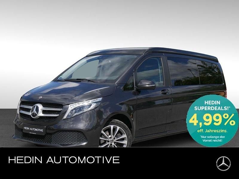 Szary Gebraucht 2021 Mercedes V300 Marco Polo Van / Kleinbus | 55.190 € (Superpreis) - Bild 1/4