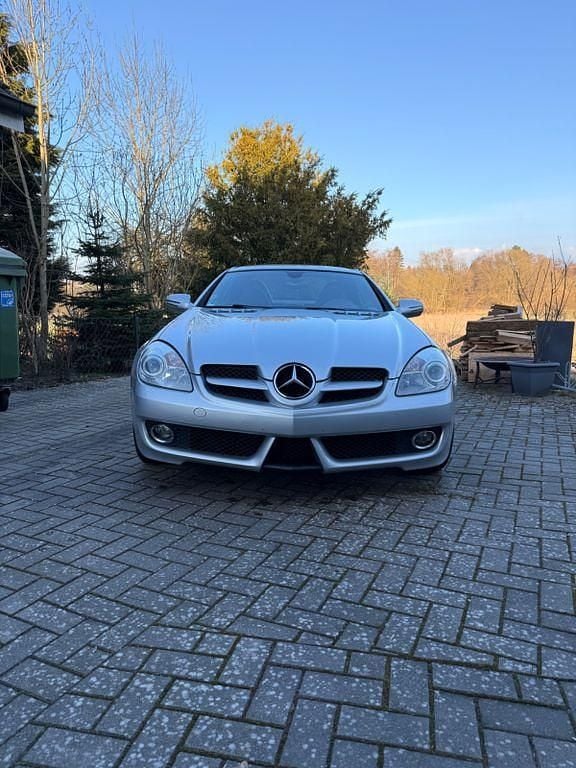 Gebraucht Mercedes SLK200 184 PS (135 kW) 2008 Silber Cabrio