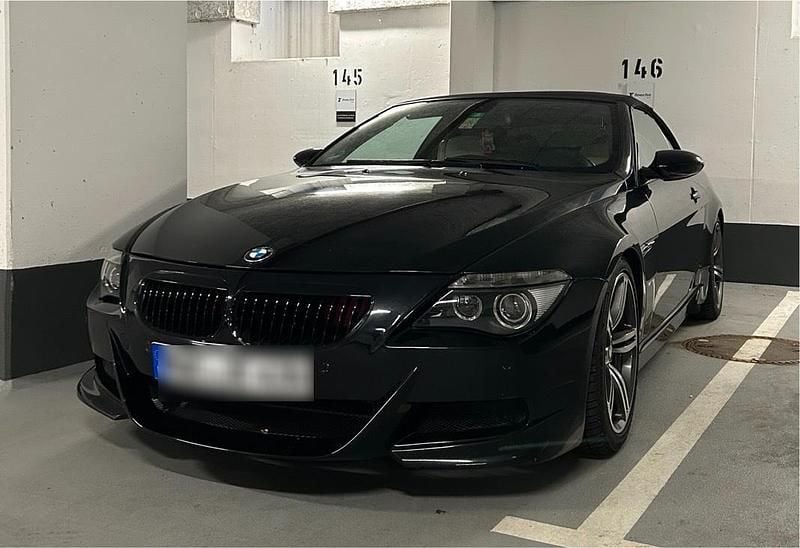 Schwarz Gebraucht 2008 BMW 630 Cabriolet Cabrio | 10.500 € (Superpreis) - Bild 1/4