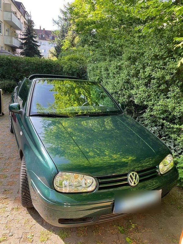 Gebraucht VW Golf Cabriolet GTI 116 PS (85 kW) 2000 Grün Cabrio