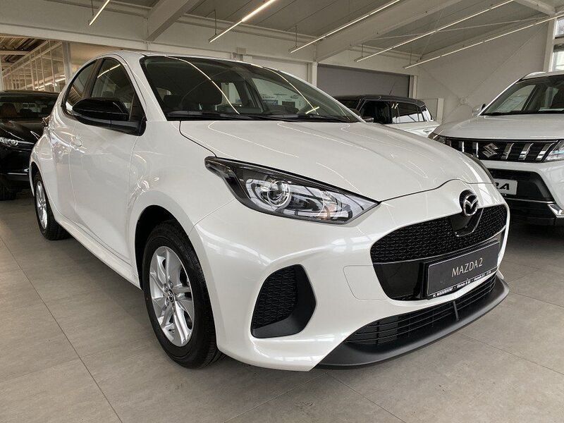 Northern white pearl Gebraucht 2025 Mazda 2 Center-Line Kleinwagen | 23.900 € (Guter Preis) - Bild 1/4