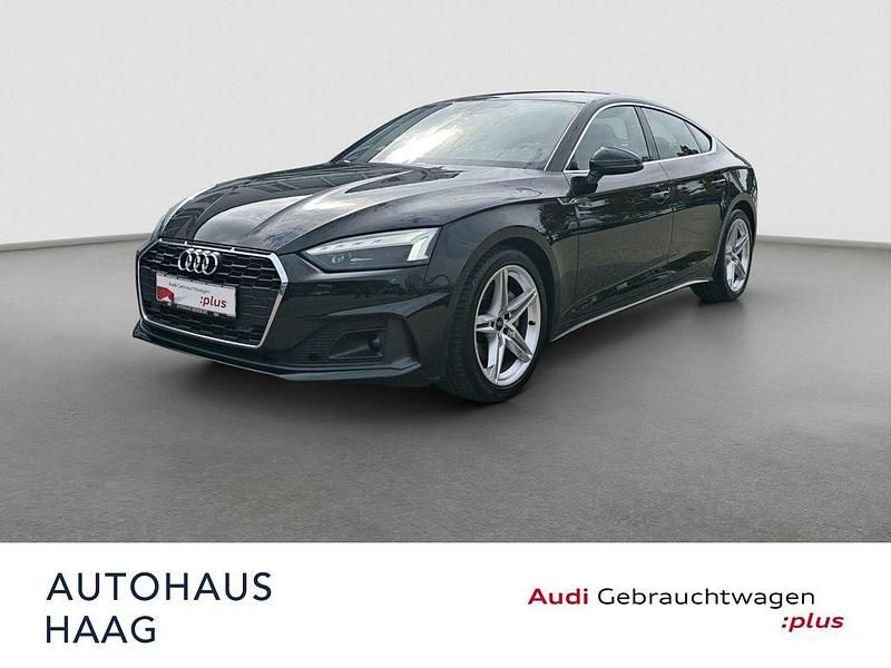 Schwarz Gebraucht 2022 Audi A5 Sportback Business Kleinwagen | 33.800 € (Fairer Preis) - Bild 1/4