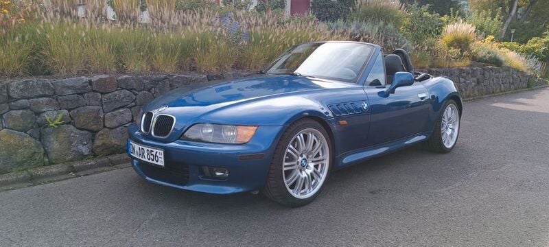 Blau Gebraucht 2000 BMW Z3 M Sport Cabrio | 16.900 € (Teuer) - Bild 1/4