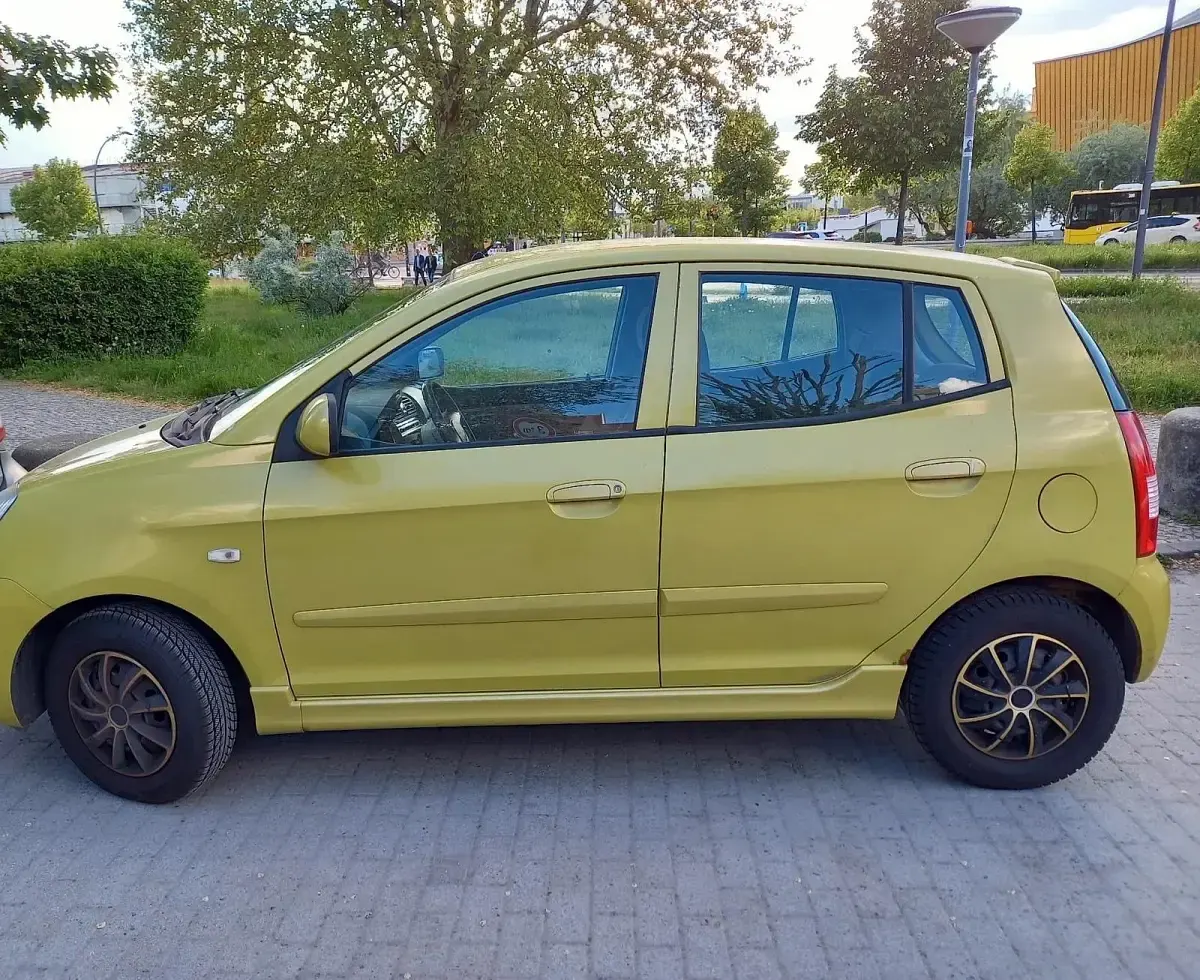 Gebraucht Kia Picanto 65 PS (47 kW) 2007 Gelb Kleinwagen
