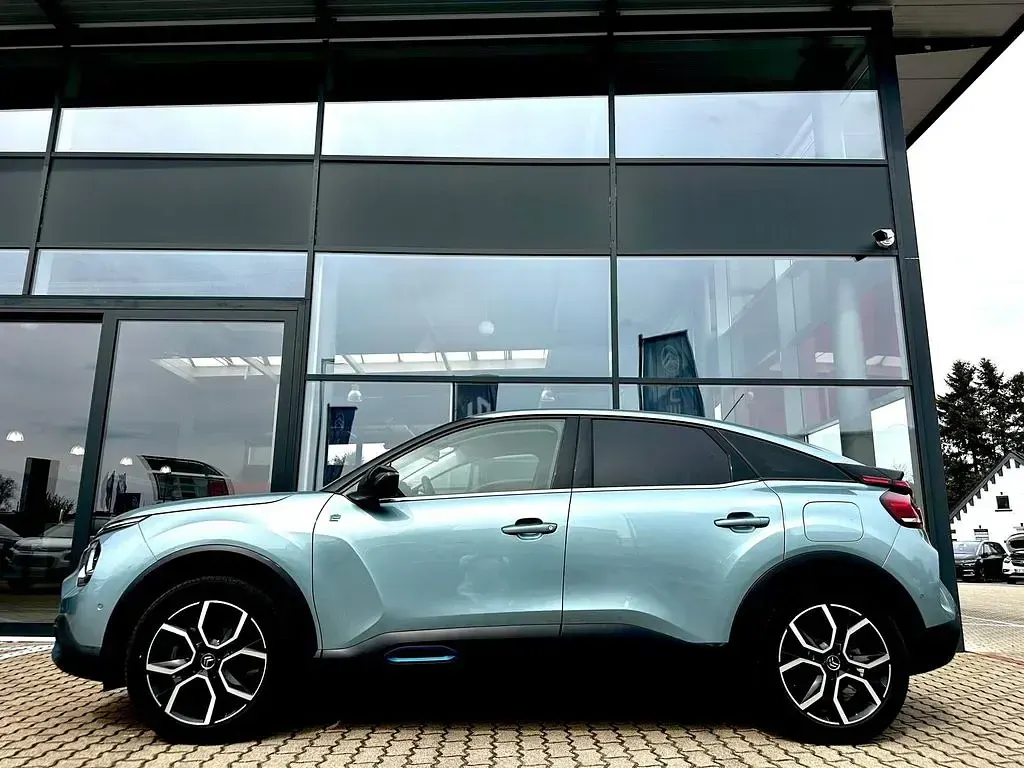 Second-hand Citroën e-C4 Shine 100 kW (136 CP) 2021 Albastru Berlinǎ