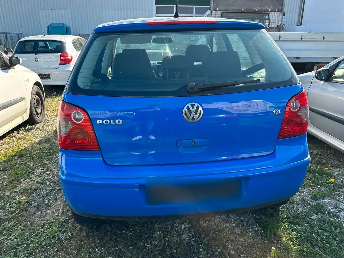Brugt VW Polo 2002 Blå Sedan