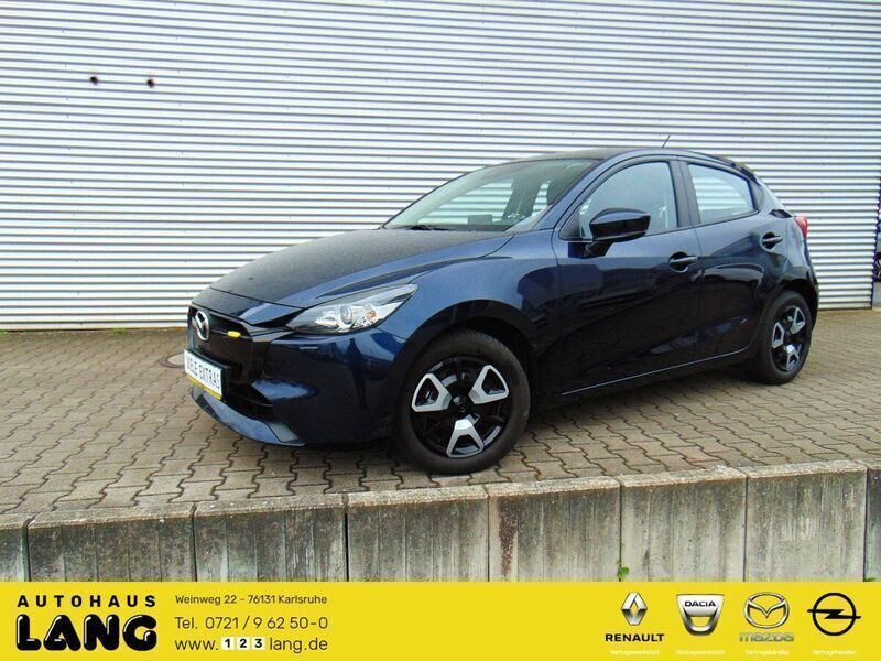 Deep crystal blue Gebraucht 2023 Mazda 2 Center-Line Kleinwagen | 19.690 € (Fairer Preis) - Bild 1/4