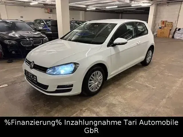 Gebraucht VW Golf VII Trendline 86 PS (63 kW) 2013 Weiß Limousine