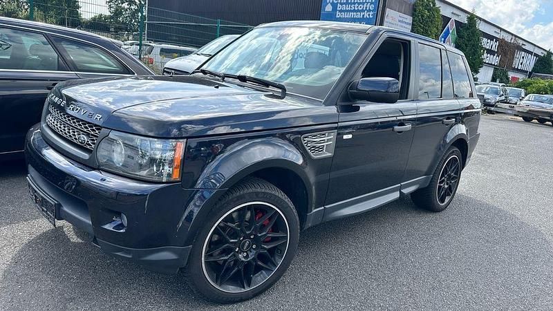 Blau Gebraucht 2010 Land Rover Range Rover Sport HSE SUV | 8.999 € (Superpreis) - Bild 1/4