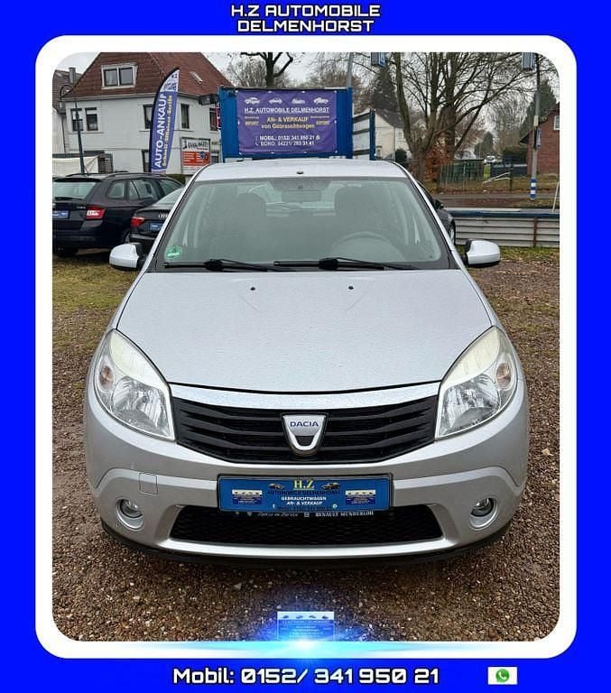 Silber Gebraucht 2010 Dacia Sandero Stepway Limousine | 2.999 € (Fairer Preis) - Bild 1/4